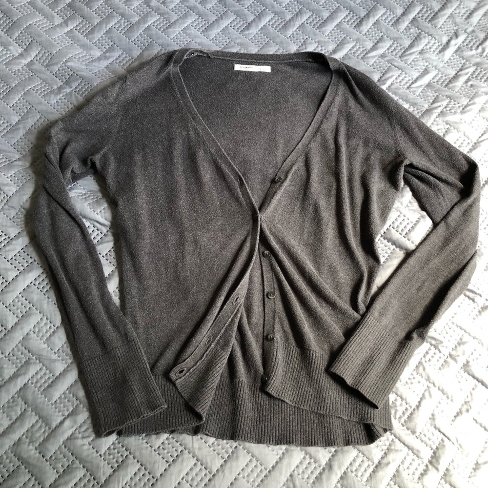 Old Navy Grey Cardigan Sweater 😍✨